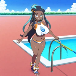 pokemon e love - Nessa (Pokemon) (Patreon) (AI Generated)