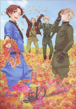 [18n!, BLISS (Kisaragi Manami, Kaname Lily)] Diamante! (Hetalia Axis Powers) [English]