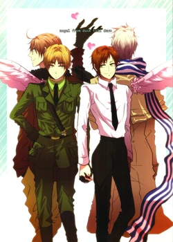 [caffeine (大沢)] angel from dusk till dawn (Hetalia Axis Powers)