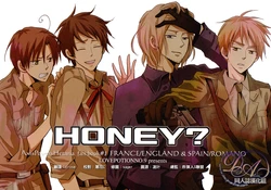 [LOVEPOTIONNO.9 ((Ichinomiya Shihan))] HONEY? (Hetalia Axis Powers) [Chinese]