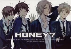 [LOVEPOTIONNO.9 ((Ichinomiya Shihan))] HONEY? (Hetalia Axis Powers) [English]