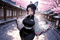 [Miyu] Shinobu Kochō: After Training [AI Generated]