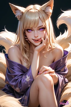 Lustful Temptation Across Lunar Eden [AI Generated]