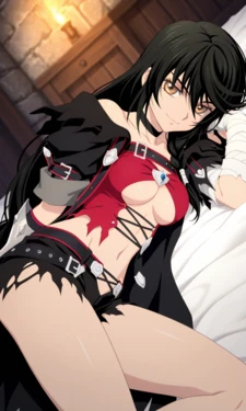 [Funnies] Velvet Crowe (Tales of Berseria) [AI Generated]