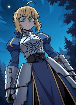 Saber [Vanripper Style] [AI Generated]