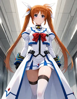 [ななころび] Takamachi Nanoha's Humiliating Defeat [AI Generated]