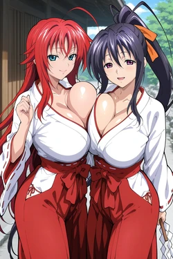 Bishop - Rias & Akeno (AI Generated)