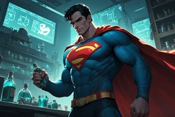 Superman and Supergirl femboy corruption [AI Generated]