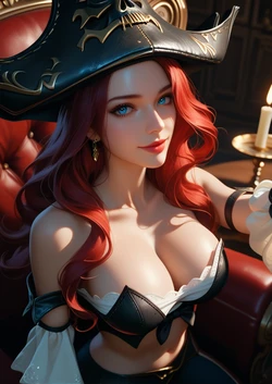 (Athena Artt) Miss Fortune [AI Generated]