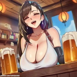 [Tamagochiiii] Tifa Drinking Games (AI Generated)