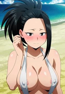 [Vanitas AI] Yaoyorozu Momo 7 [AI Generated]