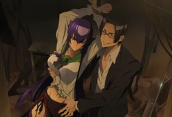 [Sira] Saeko Busujima bondage / 毒島冴子 ボンデージ [AI Generated]