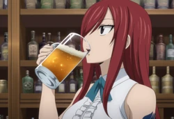 [Sira] Erza X Laxus - Consensual / エルザ × ラクサス - 合意あり [AI Generated]