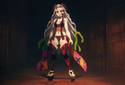 [Sira] Daki vs Zenitsu / 堕姫 vs 善逸 [AI Generated]