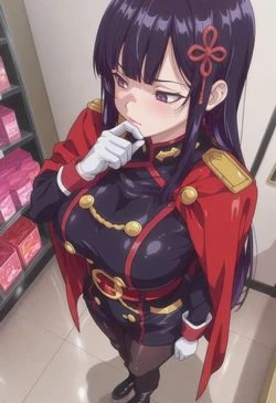 [Stable Skynet] 💜 Ren Yamashiro (Chained Soldier) - 300p [AI Generated]