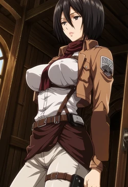 [Stable Skynet] ☠️ Mikasa (Attack On Titan) - 200p [AI Generated]