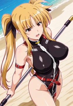 [Stable Skynet] 💜 Fate Testarossa (Magical Girl Lyrical Nanoha) - 290p [AI Generated]