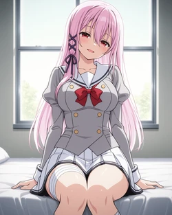 [Ponchoman] Kisara - Engage Kiss || キサラ - エンゲージキス (UNCENSORED) 70 IMAGES [AI Generated]