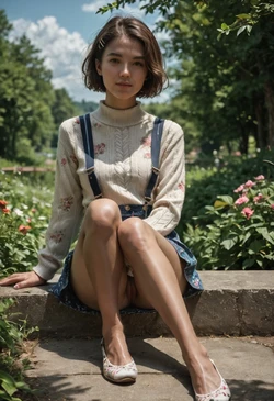 [AI Generated] girls in clothes