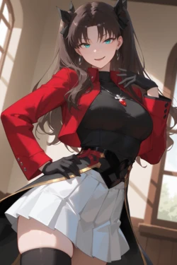 [zuki] (57p) Rin Tohsaka · 遠坂 凛· 远坂凛 · 토오사카 린 / Honkai Star Rail x Fate (Patreon) [AI Generated]