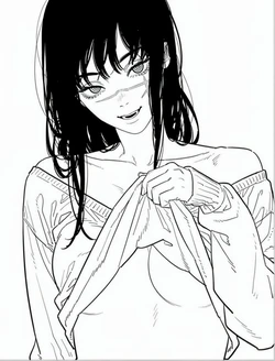 [SpasiboAI] Asa Mitaka x Yoru - Chainsaw Man[AI Generated] (Patreon)