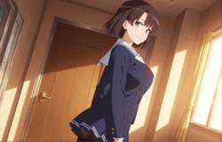 [spreeds] [AI Generated] 加藤惠 - 路人女主的养成方法
