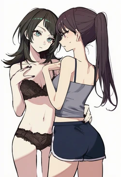 Shyzaka Umiri&Shiina [AI Generated]