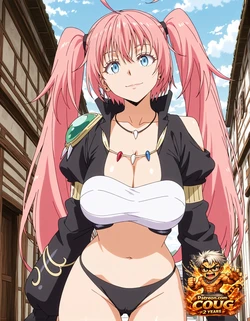 Milim Nava hentai | That Time I Got Reincarnated as a Slime parody [AI Generated]
