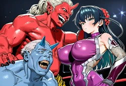 [Patreon] (yourojisan) Asagi Igawa x Oni (AI Generated)