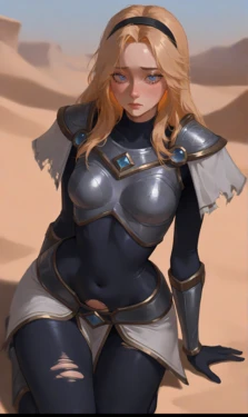 Luxanna Crownguard L-Major [AI Generated]