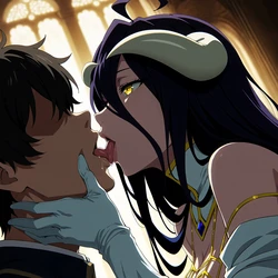 [Otaku Hentai World] Albedo and Shalltear Bloodfallen | アルベド と シャルティア ブラッドフォールン | 34 pictures 🌸 [AI Generated]