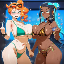 Koikatsufans - Nessa & Sonia (AI Generated)