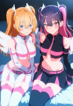 [Corudozera] 115pics (TIER S) Lilysa Amano x Mikari Tachibana (天乃リリサx橘美花莉) / 2.5 Dimensional Seduction (2.5次元の誘惑) [AI Generated]