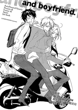 [LOVEPOTIONNO.9 (Ichinomiya Shihan)] and boyfriend (Hetalia Axis Powers)【Copy magazine】[Chinese]
