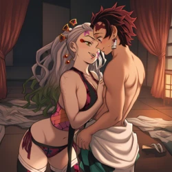 [viol] Daki x Tanjirou (Patreon) [ai generated]