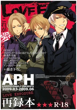 [LOVEPOTIONNO.9 (Ichinomiya Shihan)] LOVE EXPOSURE (Hetalia Axis Powers) [Chinese] (Incomplete)
