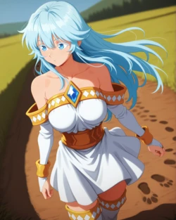 [Zenith/zenith_anime] Elfaria Albis Serfort - Wistoria: Wand and Sword [AI Generated]