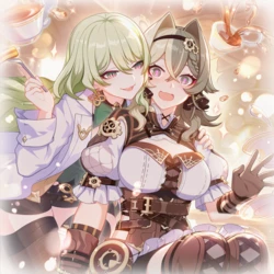Mobius（梅比乌斯）の復讐（大蛇蛇と「本我」Vill-v（维尔薇）（崩坏三）（Honkai Impact 3rd）[AI Generated]