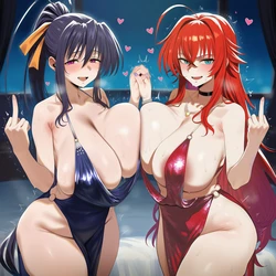 Koikatsufans - Rias & Akeno (AI Generated)