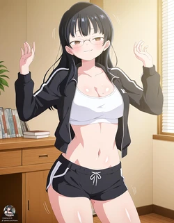 [Yorane] Anna Yamada | The Dangers in My Heart 山田 杏奈 | 僕の心のヤバイやつ 👑 (Patreon) [AI Generated]