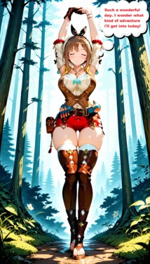 Ryza's Dark Alchemy Corruption Part 1 [AI Generated]