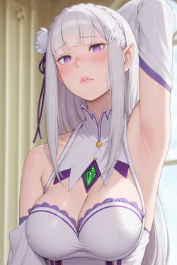 [Leorna] Emilia (Vote winner) standing sex [AI Generated]