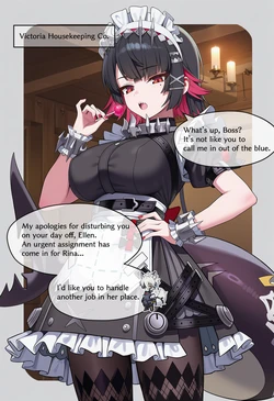 [Patreon] (Naspot) Ellen Joe Service for her Master [English] (AI Generated)