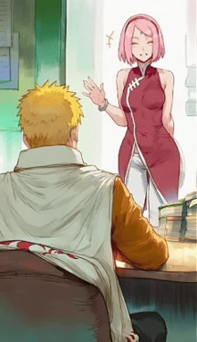 Animation Naruto x Sakura 2 [AI Generated]