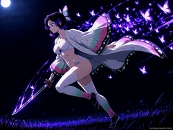 [artkoikoi] Shinobu Kochou | Demon Slayer: Kimetsu no Yaiba (Patreon) [AI Generated]