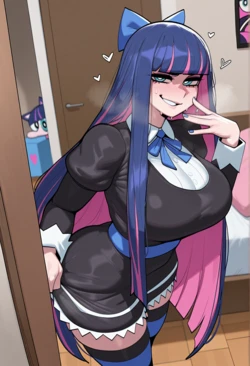 YukiNyami  - Stocking (Panty And Stocking) (Patreon) (AI Generated)