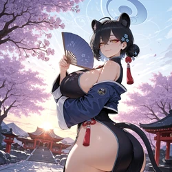 [Miyu] Urushibara Kaguya: Blossoms at Dawn [AI Generated]