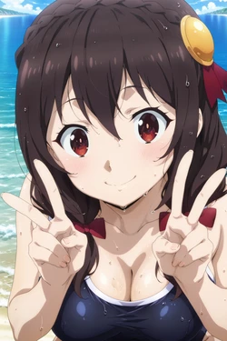 (Thebardspirit) Yunyun Swinsuit [AI Generated]