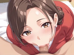 中出しさせてくれるセレブ社長の巨乳人妻 [AI Generated]
