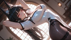 [AIArt GiWu] Hoshimi Miyabi - Zenless Zone Zero (Patreon) [AI Generated]